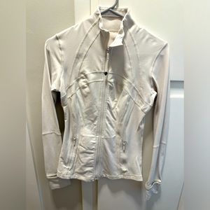 lululemon define jacket size 6 cream